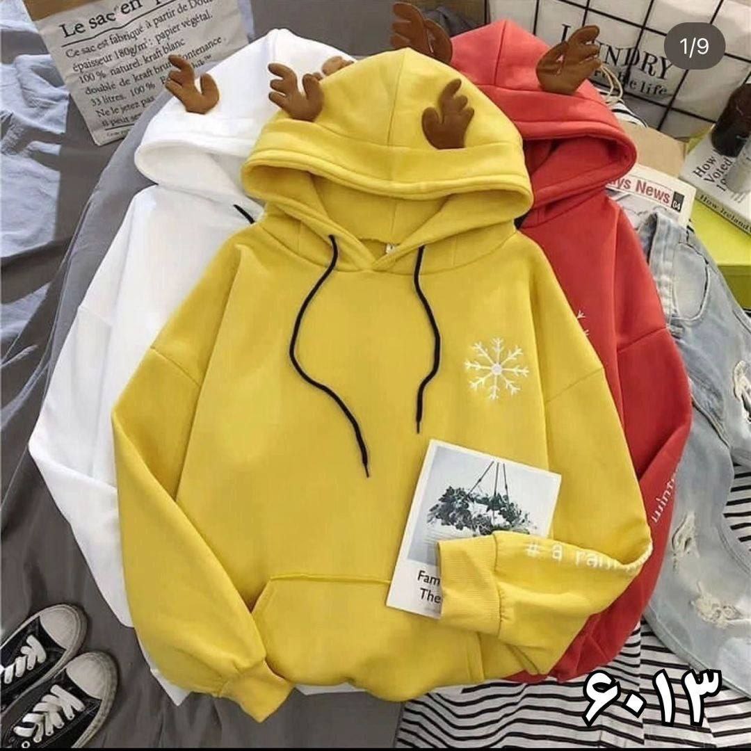 هودی گوزنی دورس ۳ نخ داخل کرک کد ۶۰۱۳ - تصویر 2