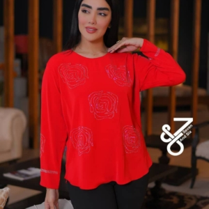 شومیز نگین کوبی