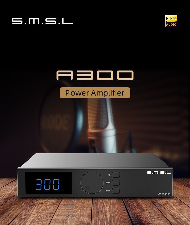 سیستم صوتی  آمپلی فایرSMSL MODEL:A300 جنس فوق حرفه ای