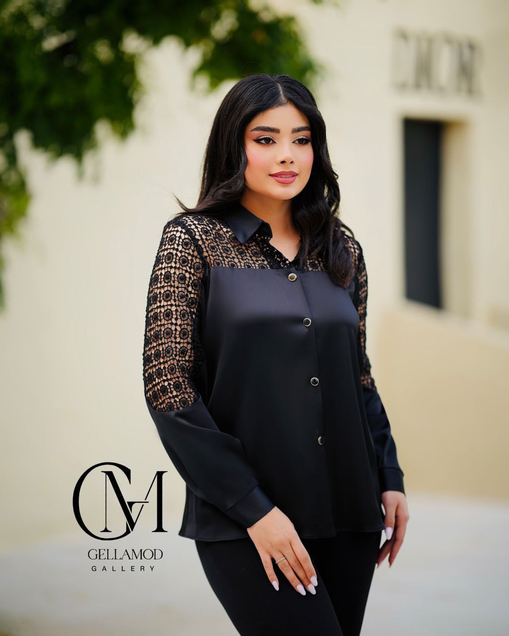 شومیز مجلسی گیپور محرمی  - تصویر 2