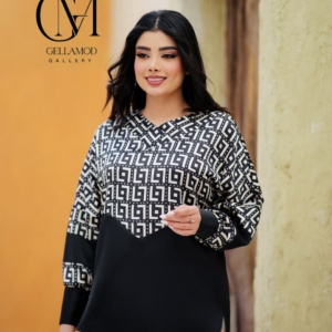 شومیز قواره بزرگ طرح فندی