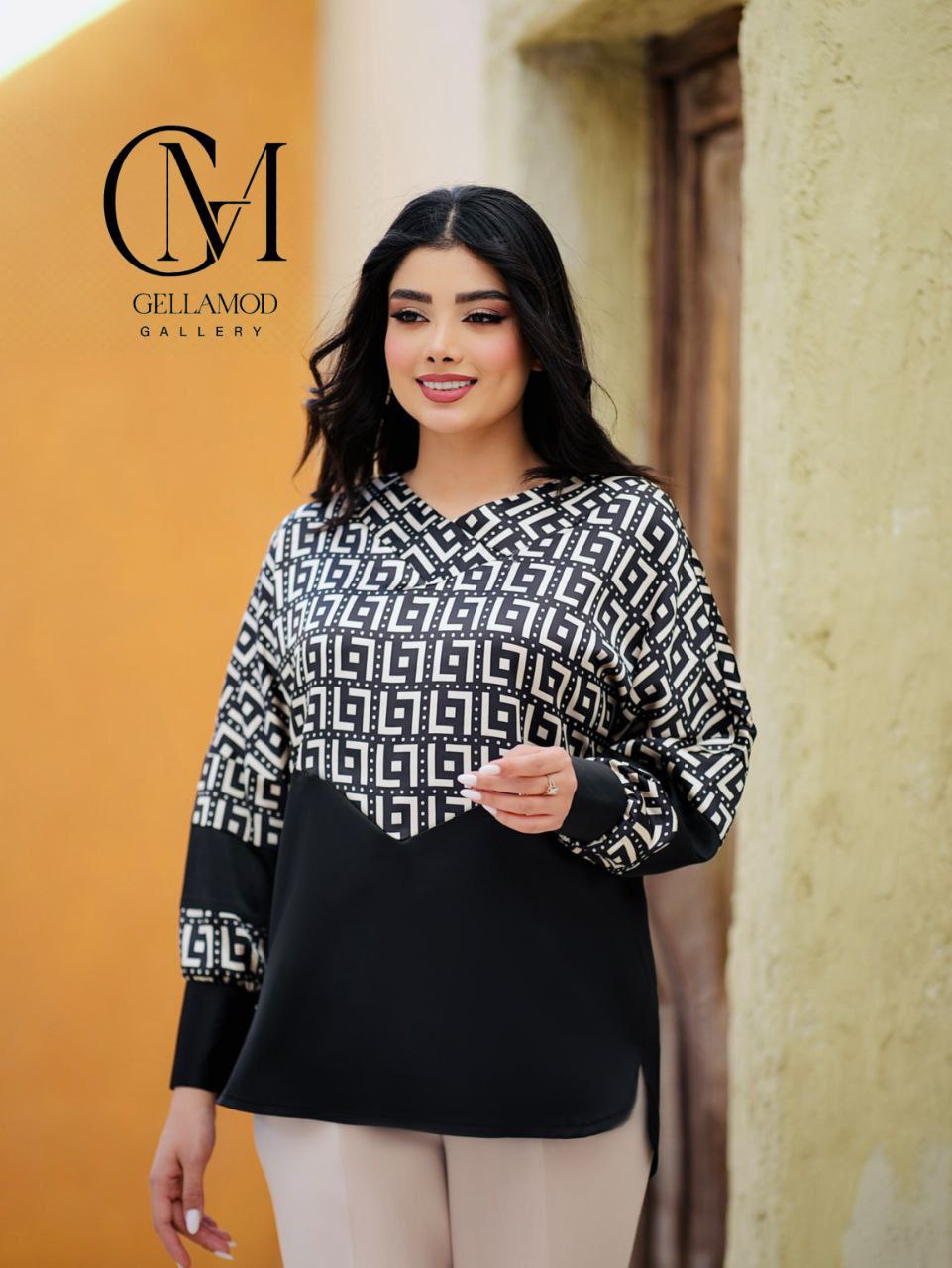 شومیز قواره بزرگ طرح فندی