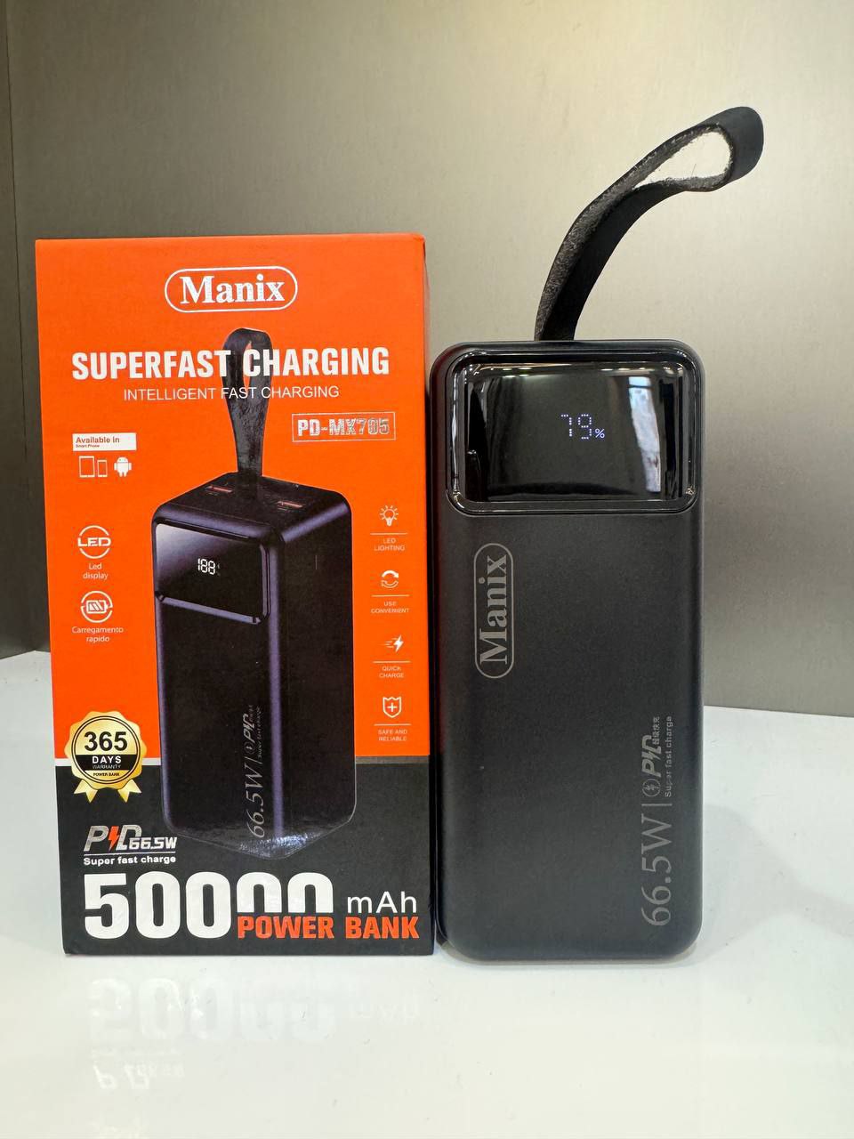 پاور بانک 50 هزار manix اورجینال