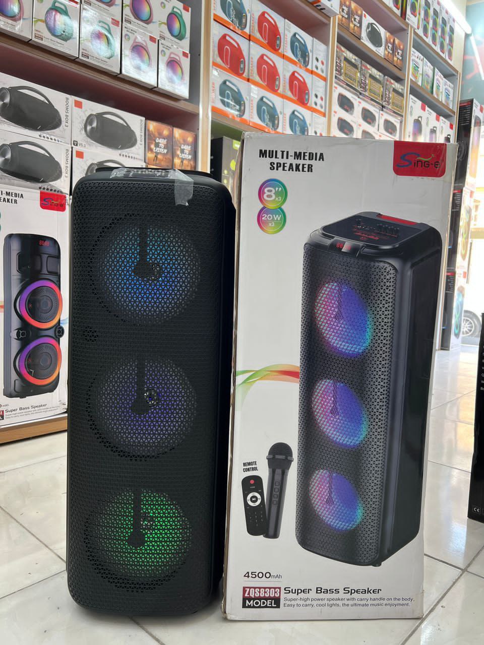 اسپیکر شارژی ۸۳۰۳