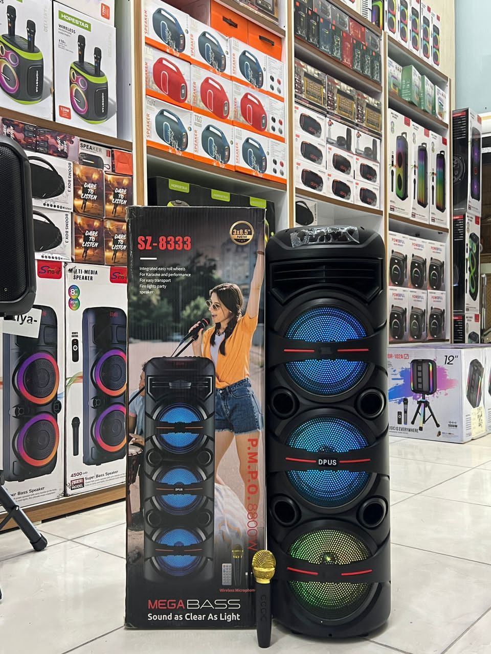 اسپیکر شارژی ۸۳۳۳