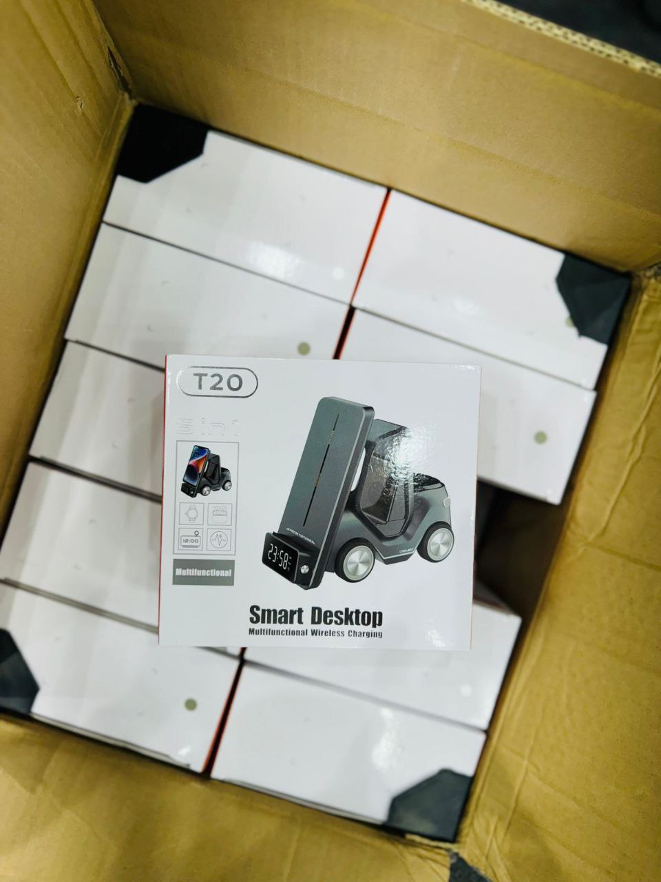 شارژر چند کاره وایرلس مدل T20