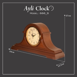 ساعت چوبی آیلی کد کالا: 666B