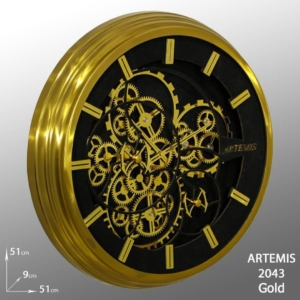 ساعت دیواری آرتمیس ۲۰۴۳ چرخ دنده 
