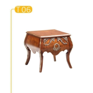 دو عدد عسلی برنز کاری شده  T06