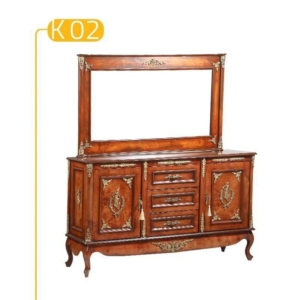 آینه کنسول ایتالیایی روکش مازول کد محصول ko2