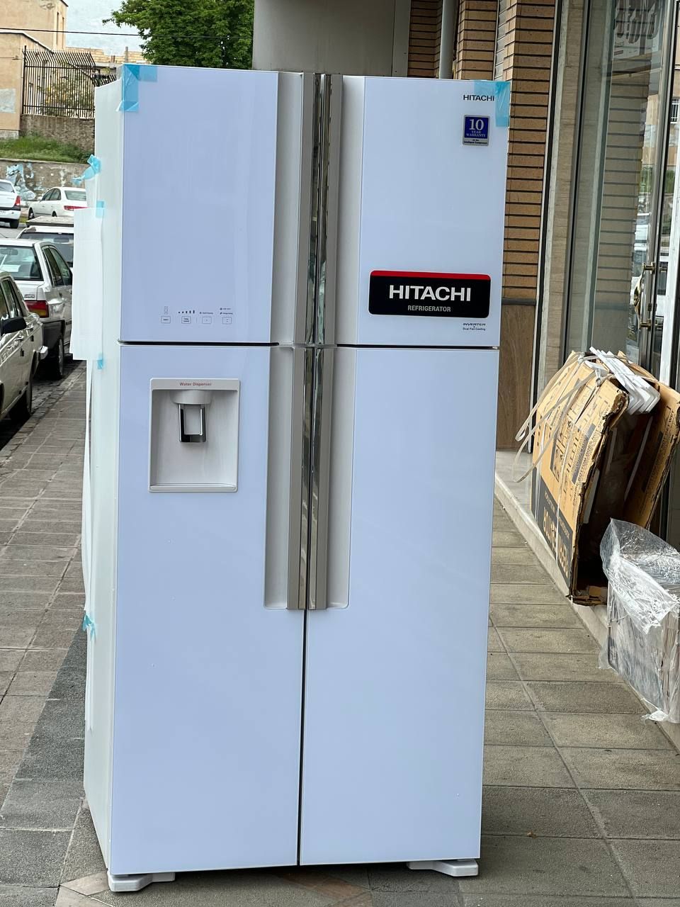 یخچال فرنچ چهار درب هیتاچی ژاپنHITACHI R-W760 PUQ7