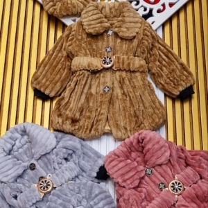 پالتو کلاهدار پولیشی دخترانه