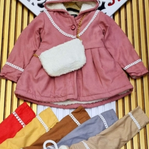 پالتو میکرو داخل خز دخترانه