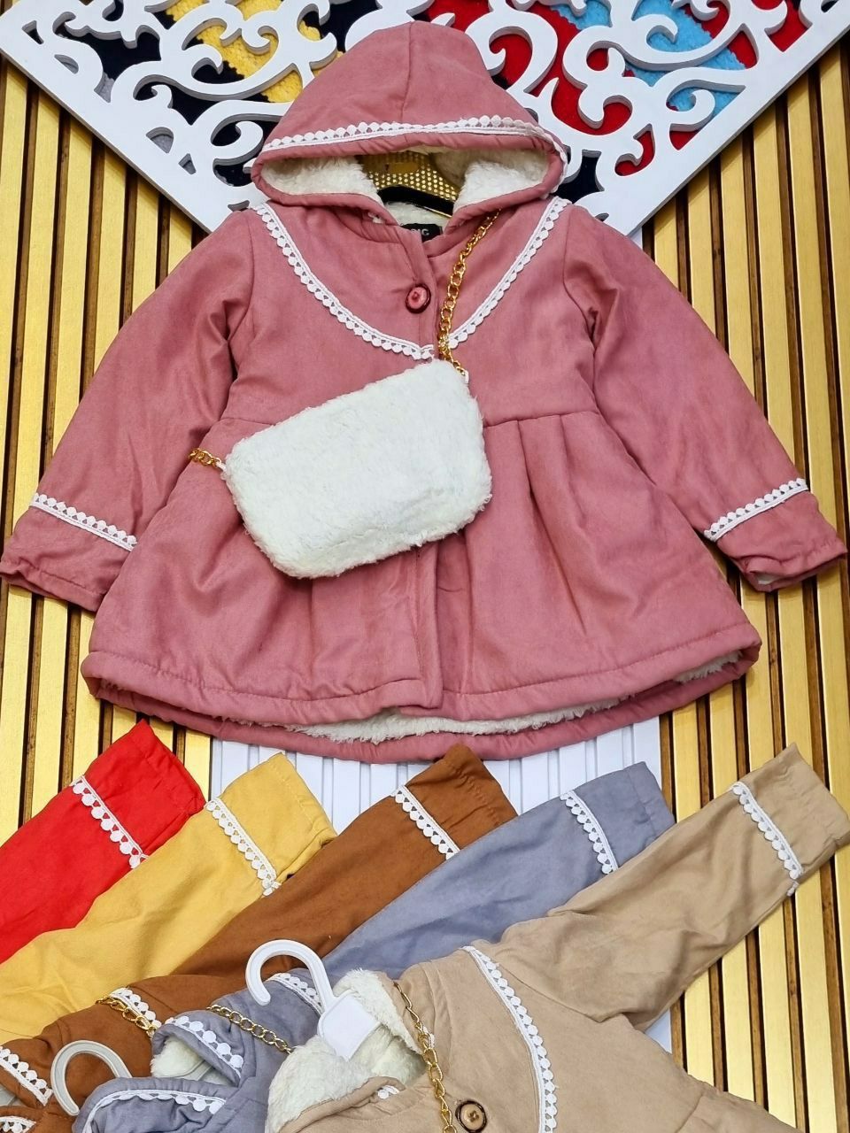 پالتو میکرو داخل خز دخترانه