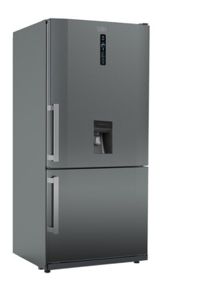 یخچال فریزر رنزو مدل RF840 NWE2-Ice یخساز اتومات