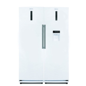 یخچال فریزر دو قلو رنزو استیل مدل ENRF-592