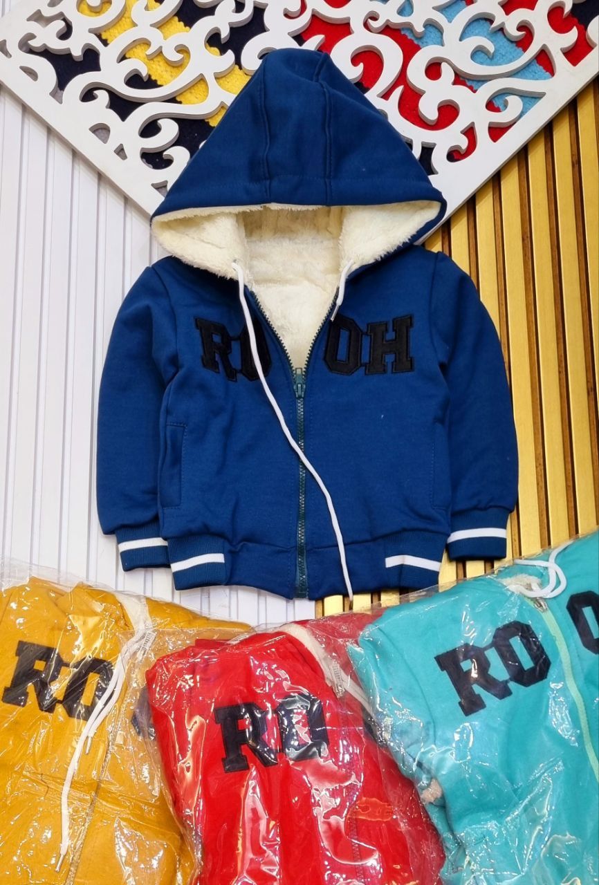 سوئی شرت داخل خز پسرانه