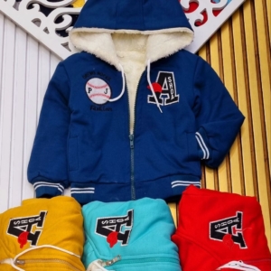 سوئی شرت داخل خز پسرانه