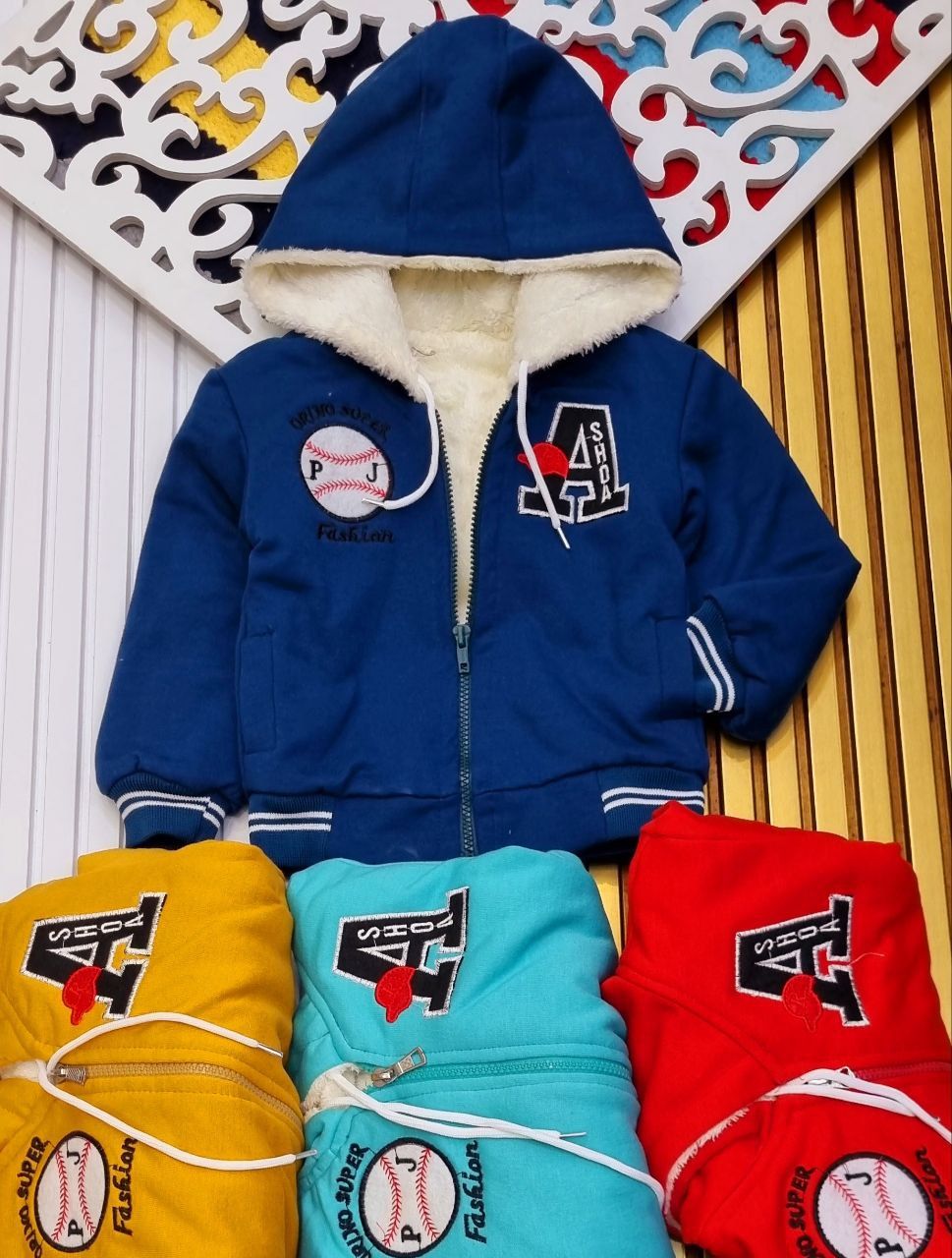 سوئی شرت داخل خز پسرانه