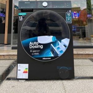 لباسشویی آیدوز دار 12kg کیلو 8کیلو خشک کن ٪۱۰۰هایسنس.