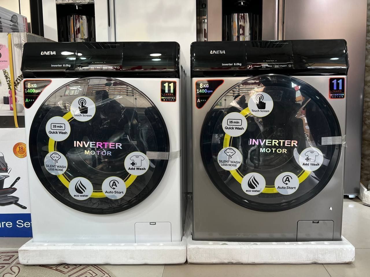 لباسشویی یونیوا دیاموند(Diamond) ظرفیت ۸ کیلویی