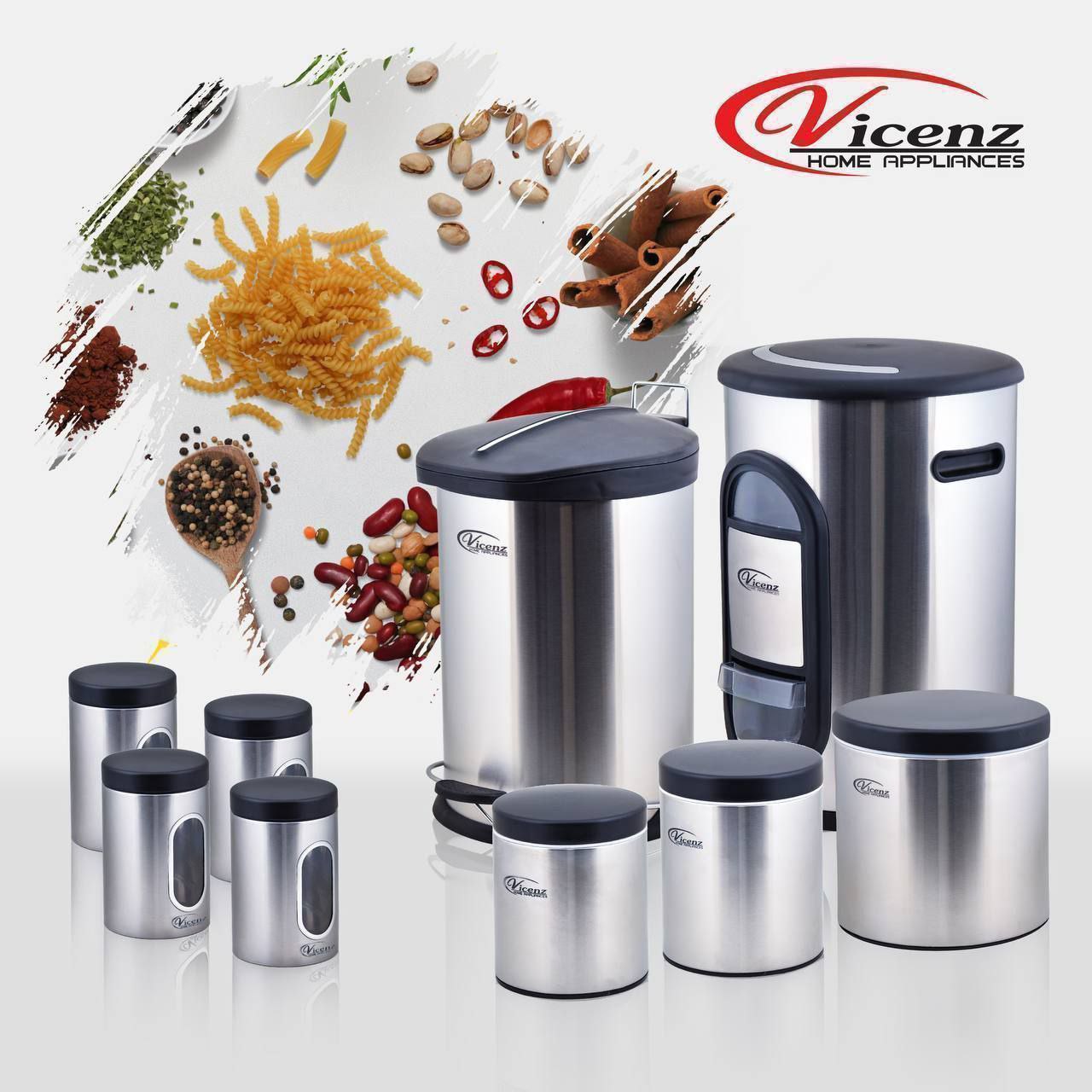 سرویس آشپزخانه ۹ پارچه ویکنز Vicenz