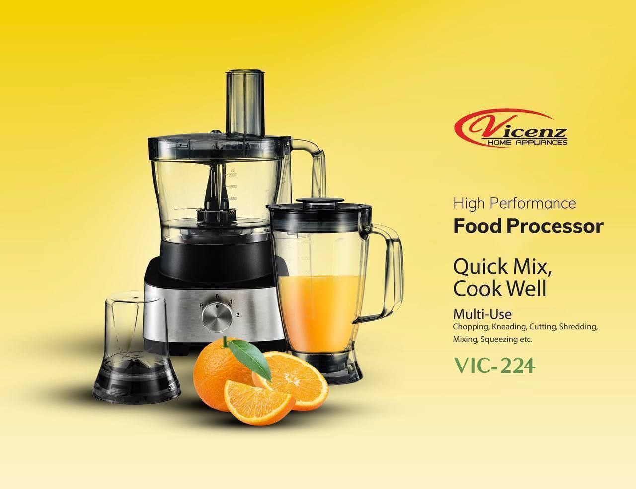 غذاساز ویکنز Vicenz مدل VIC-224
