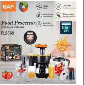 غذاساز فوق حرفه ای 6کاره راف