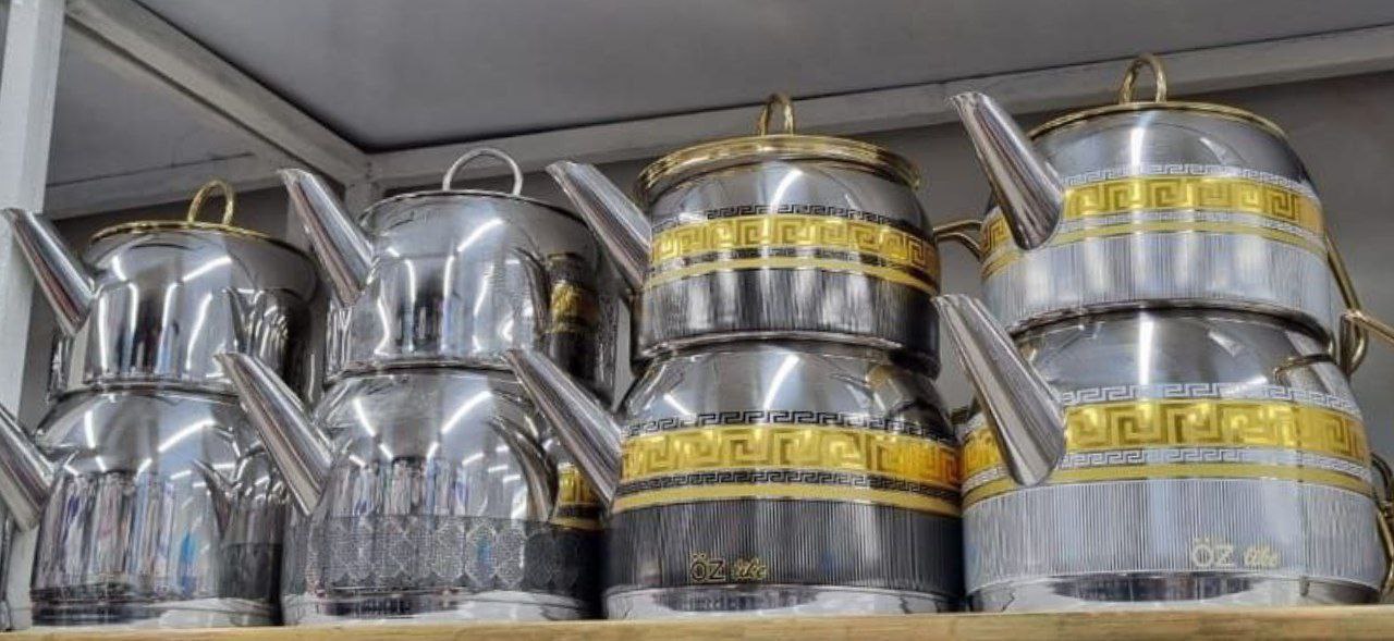 کتری قوری استیل کرکماز - تصویر 5