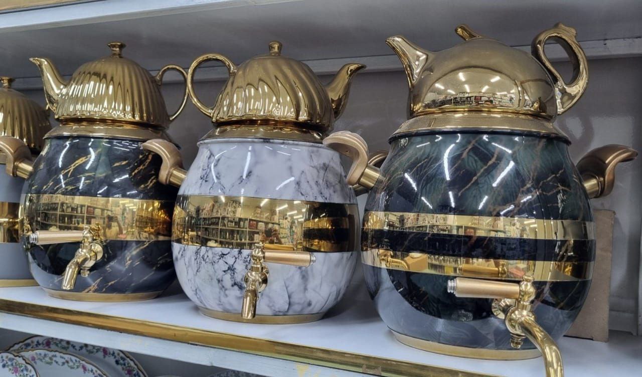 کتری قوری طلایی تیتیل titil