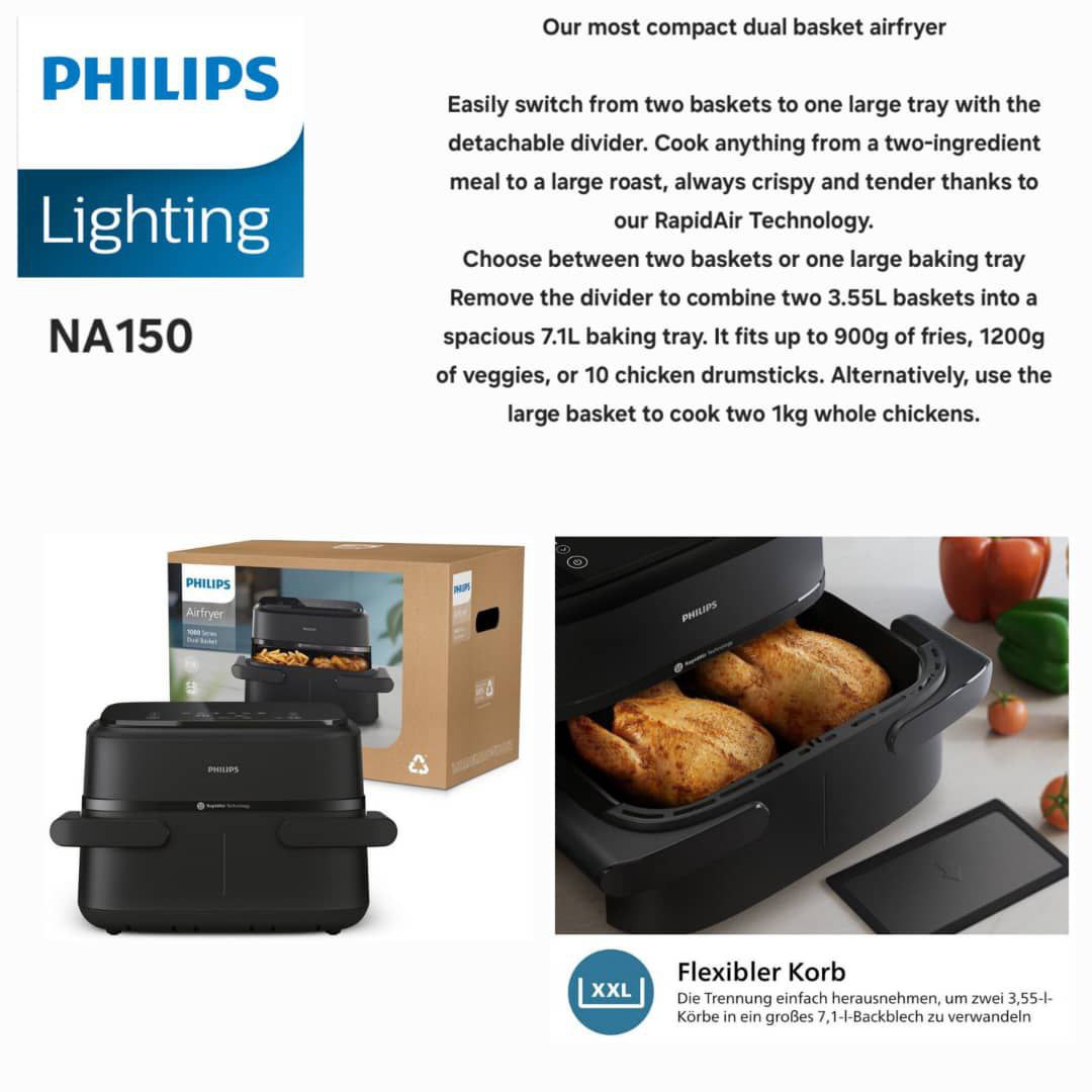 سرخکن دوقلو فلیپس PHILIPS NA150