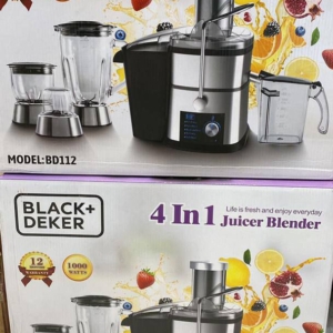 آبمیوه گیری چهار کاره بلک اندیکر