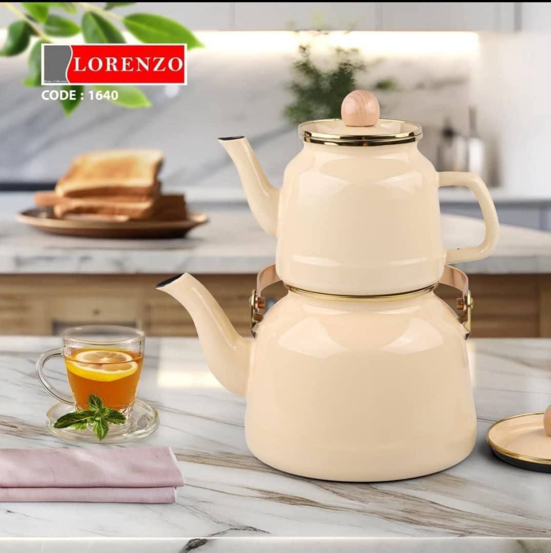 كتري قوري لعابي وارداتي طرحدار - تصویر 8