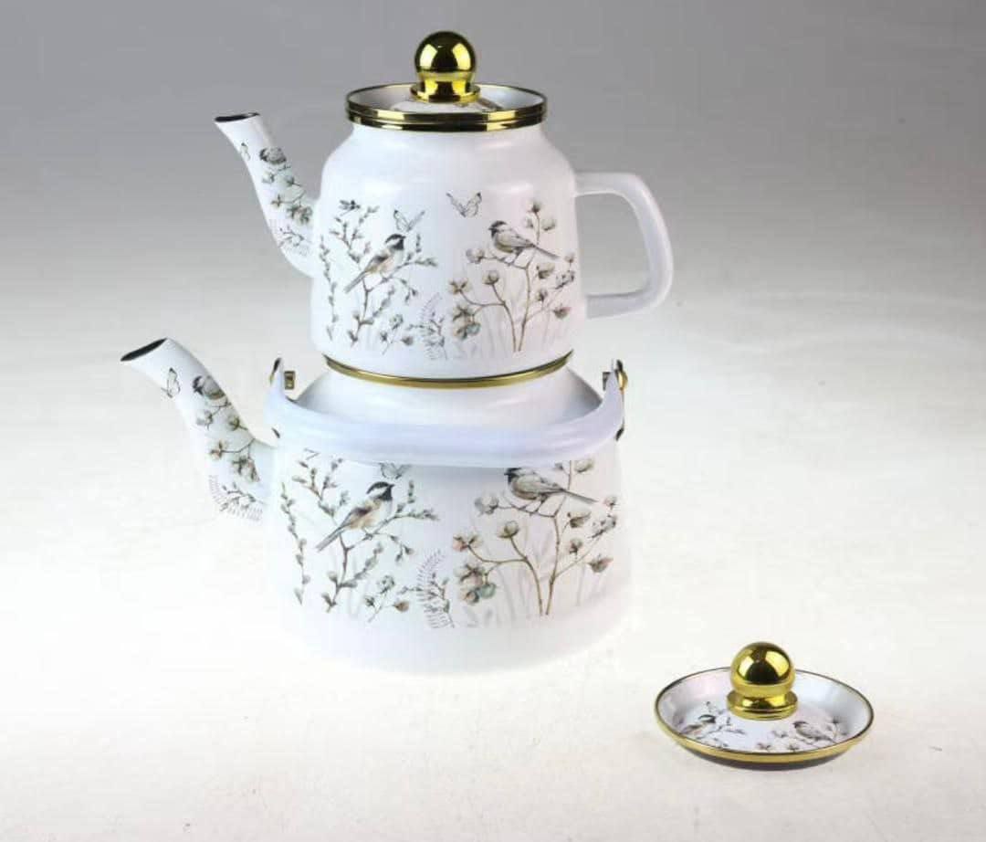 كتري قوري لعابي وارداتي طرحدار - تصویر 3