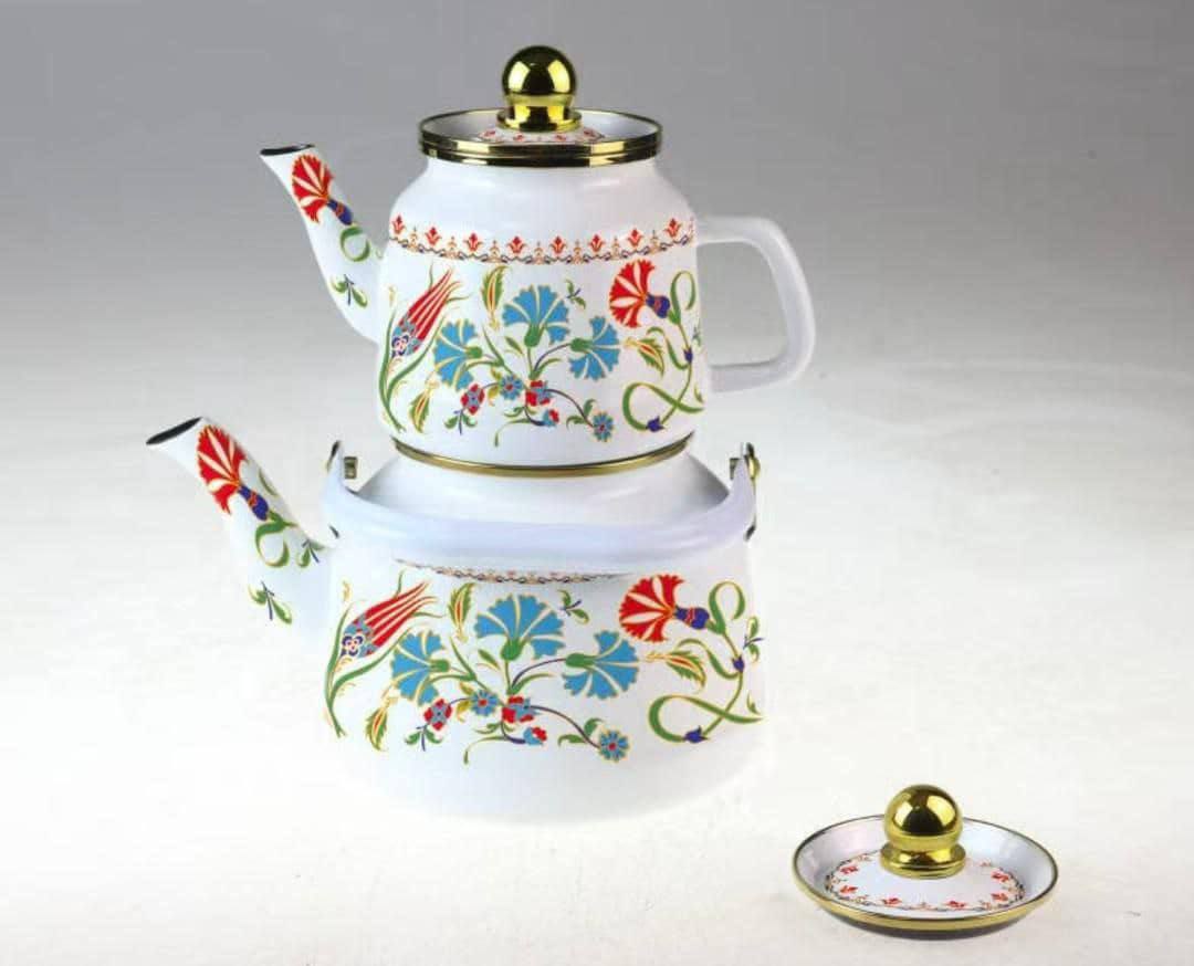 كتري قوري لعابي وارداتي طرحدار - تصویر 4