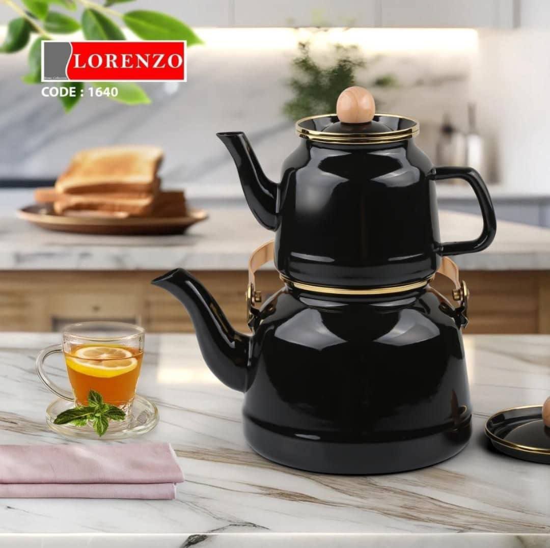 كتري قوري لعابي وارداتي طرحدار - تصویر 6