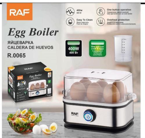 تخم مرغ آب پز کن راف rafظرفیت 6تخم