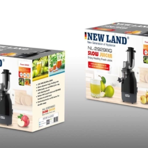اِسلو جویسر(عصاره گیر) نیولند(Slow Juicer)مدل: (NL-2929BG)