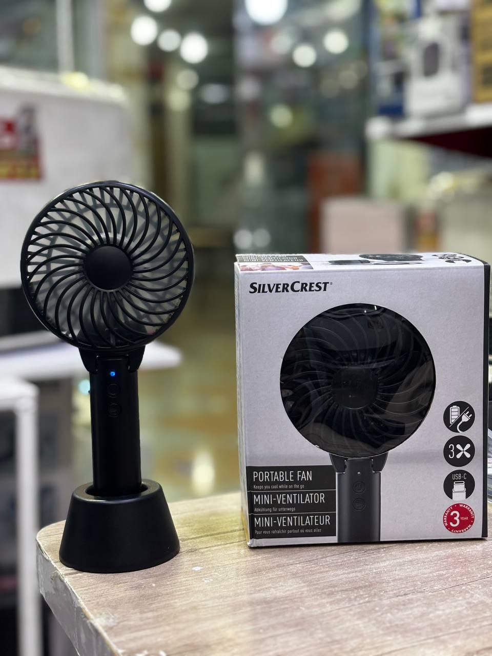 پنکه شارژی قابل حمل سیلوکرست آلمان مدلSVT 3.7 B2