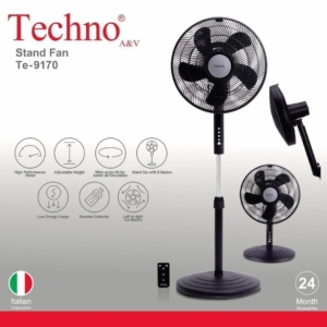 پنکه ۳ منظوره باکنترل تکنو مدل 9170
