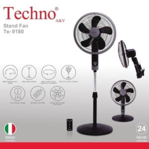 پنکه ۳ منظوره باکنترل تکنو مدل 9180