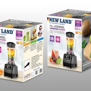 مخلوط کن صنعتی نیولند (Commercial Blender)مدل: (NL-2686BL)