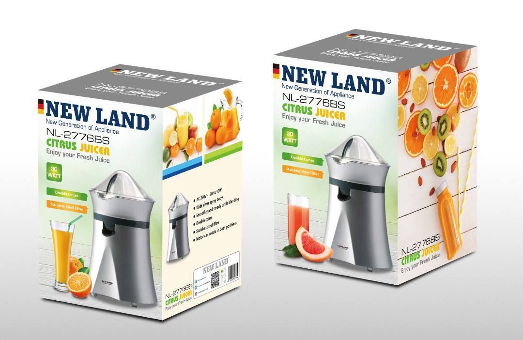 آب مرکبات گیری نیولند(Citrus Juicer)مدل: ( NL-2776BS)