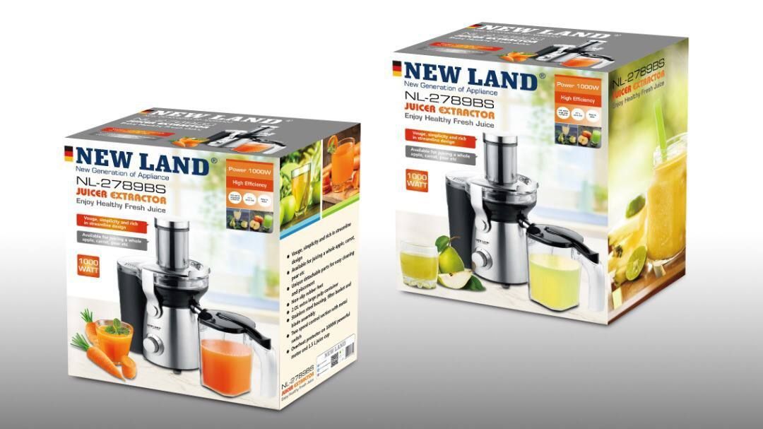 آبمیوه گیری نیولند(Juice Extractor)مدل: ( NL-2789BS)