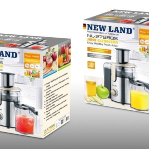 آبمیوه گیری نیولند(Juice Extractor)مدل: ( NL-2788BS)