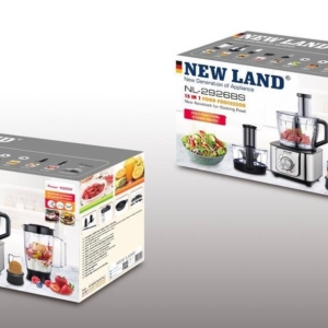 غذا ساز 15 کاره نیولند (Food Processor)مدل: (NL-2526BS)