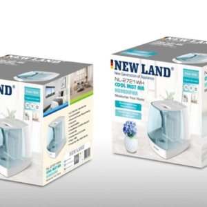 تصفیه هوا و بخور سرد نیولند(Cool Mist Air Humidifier)مدل: (NL-2721WH)