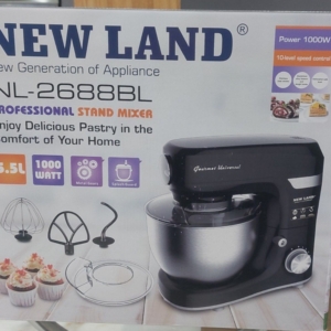 همزن کاسه دار صنعتی نیولند(Professional Stand Mixer)مدل: ( NL-2688BL)           