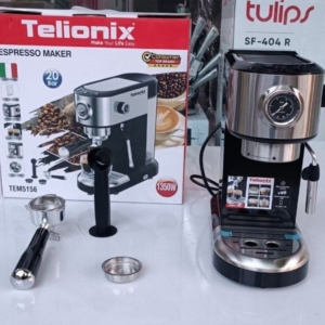 دستگاه اسپرسو ساز تلیونیکس نیمه اتوماتیک ( telionix ) مدل 5156جدید