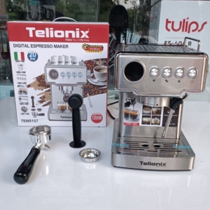 دستگاه اسپرسو ساز تلیونیکس نیمه اتوماتیک (telionix) مدل 5157